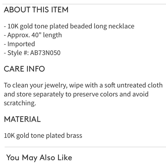 NEW • Alexis Bittar • Beaded 10K Gold Necklace - Picture 3 of 5